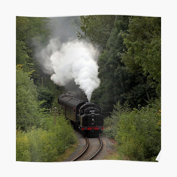 Clouds of steam Poster