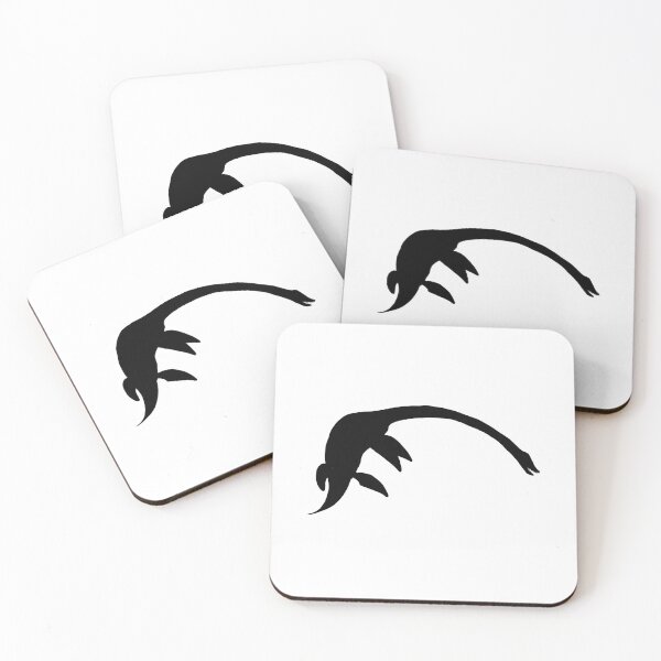Item preview, Elasmosaurus Silhouette (Black) designed and sold by GoldenArchelon.