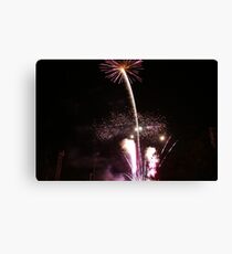 fire works Canvas Print