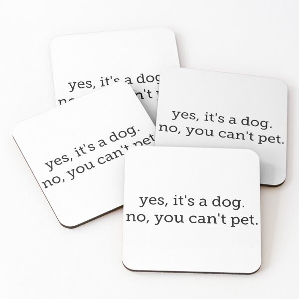 Item preview, Don't Pet the Service Dog designed and sold by emilywerfel.