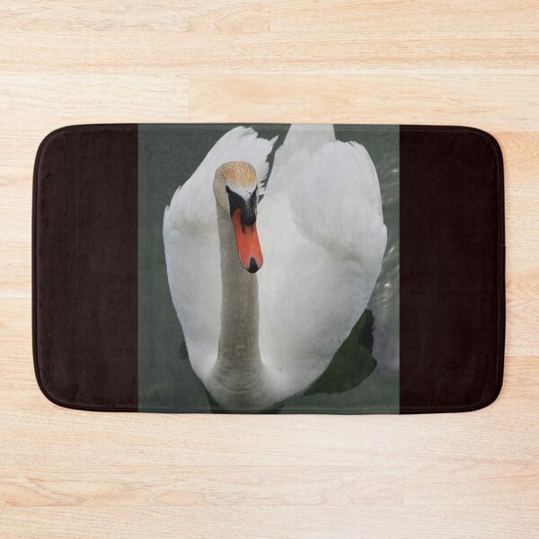 Artikelvorschau, Swan Swimming, White & Graceful - Schwäne Fotografie entworfen und verkauft von deanworld.
