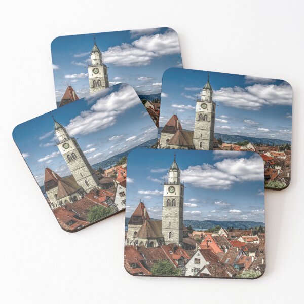 Item preview, Roof Tops - Medieval Town Ueberlingen - Überlingen Deutschland Photo designed and sold by deanworld.