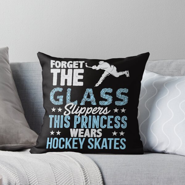 Item preview, Forget Glass Slippers Princess Wears Hockey Skates designed and sold by mawolk.