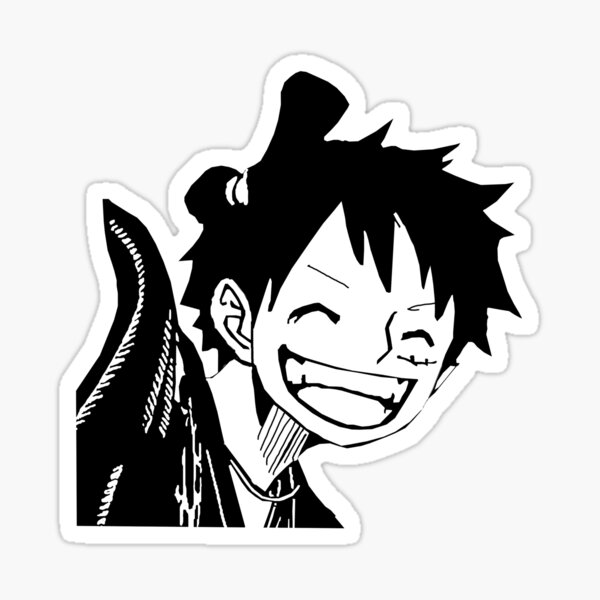 Luffy Vector Stickers Redbubble You can even call him as an incurable troublemaker despite his rather aloof and carefree personality especially when his friends. redbubble