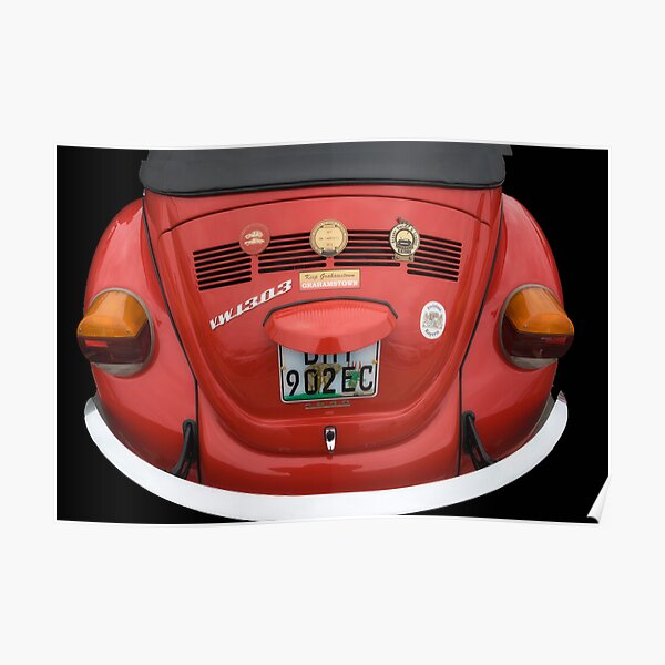 VW RED Poster