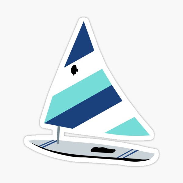 Item preview, Navy and Turquoise Sailboat designed and sold by Molly Gold.