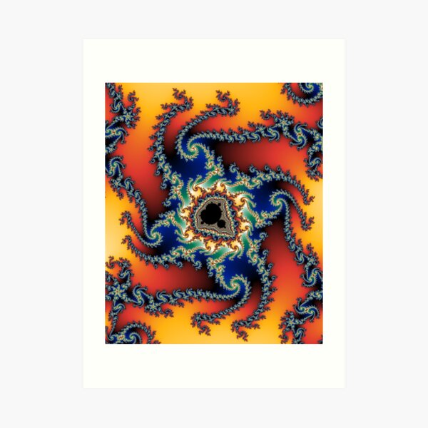 fractal #3 (mandelbrot set) Art Print