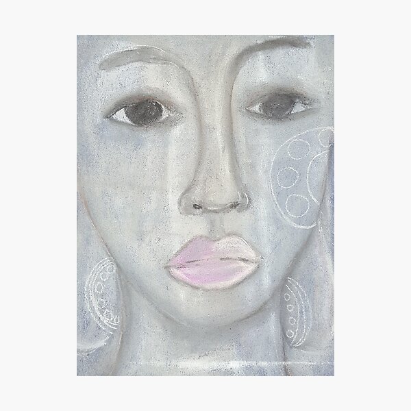 Pastel Portrait - S16 Photographic Print