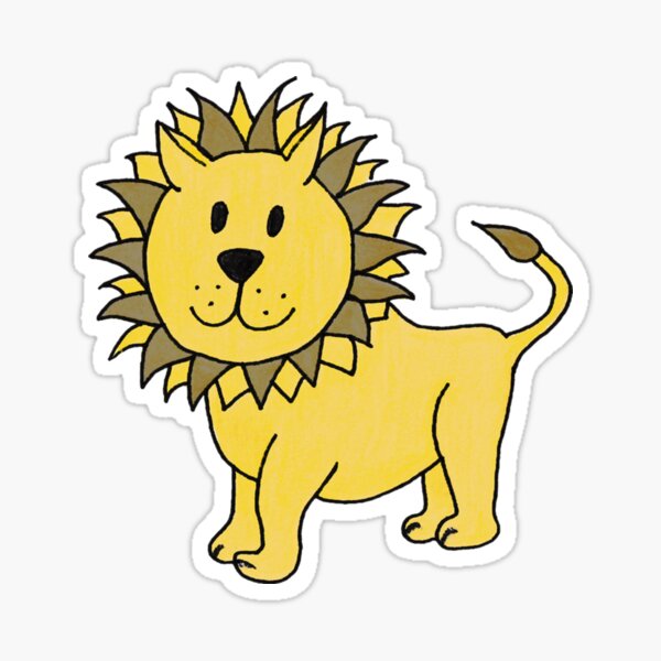 Lion Sticker