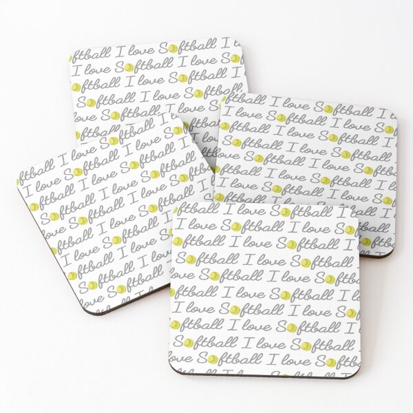 Item preview, I Love Softball designed and sold by VintageStyle.