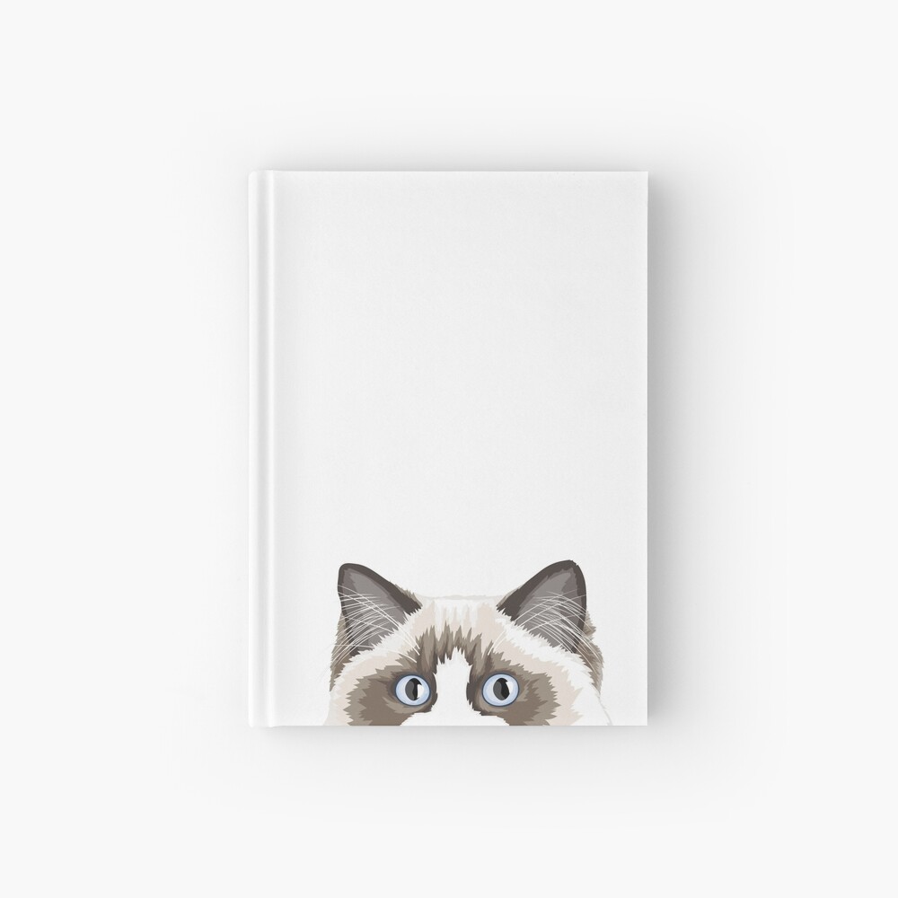 Seal Bicolor Ragdoll Hardcover Journal