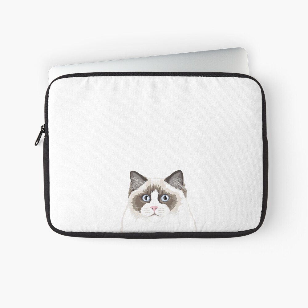 Seal Bicolor Ragdoll Laptop Sleeve