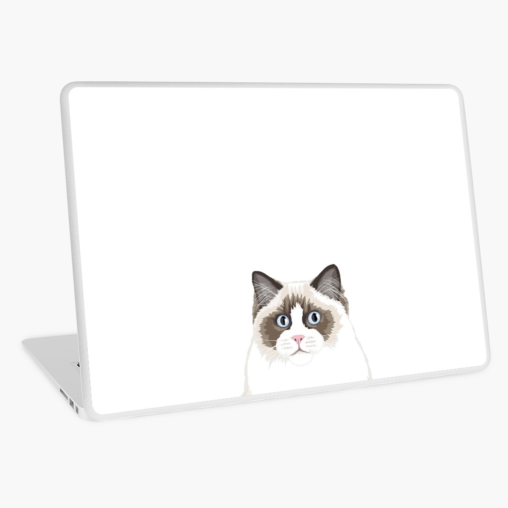 Seal Bicolor Ragdoll Laptop Skin