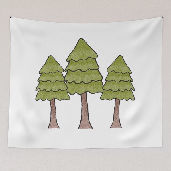 Item preview, Pine Trees designed and sold by vlhamlin.