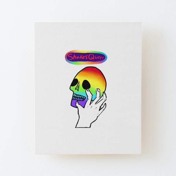 ShakesQUEER Wood Mounted Print