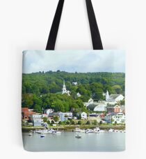 Typical New England Town Tote Bag