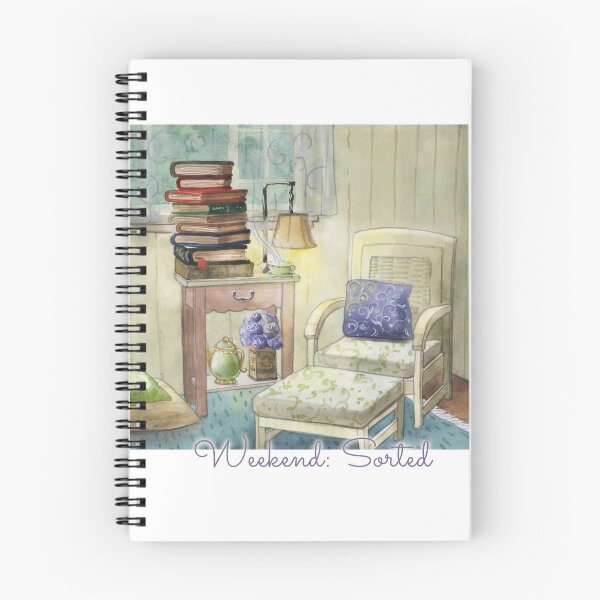 Item preview, Weekend: Sorted - Watercolor Painting designed and sold by TheJessaChannel.