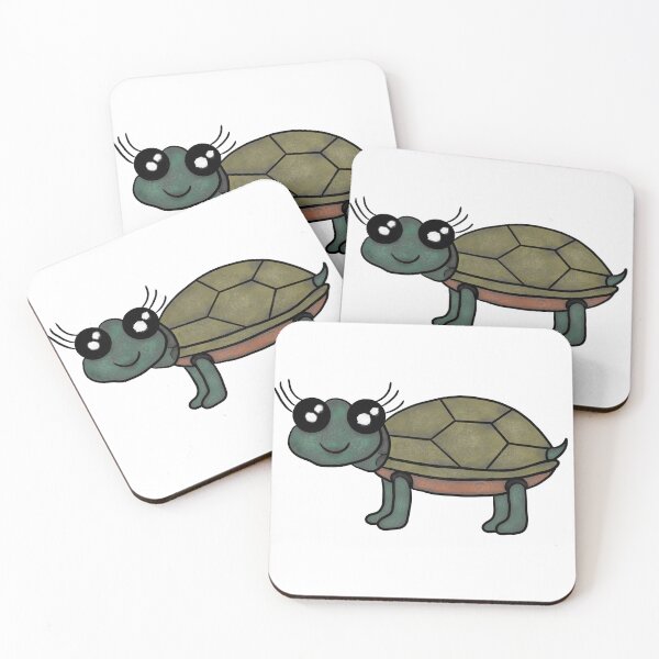 Item preview, Turtle in comic style designed and sold by La-Pics.