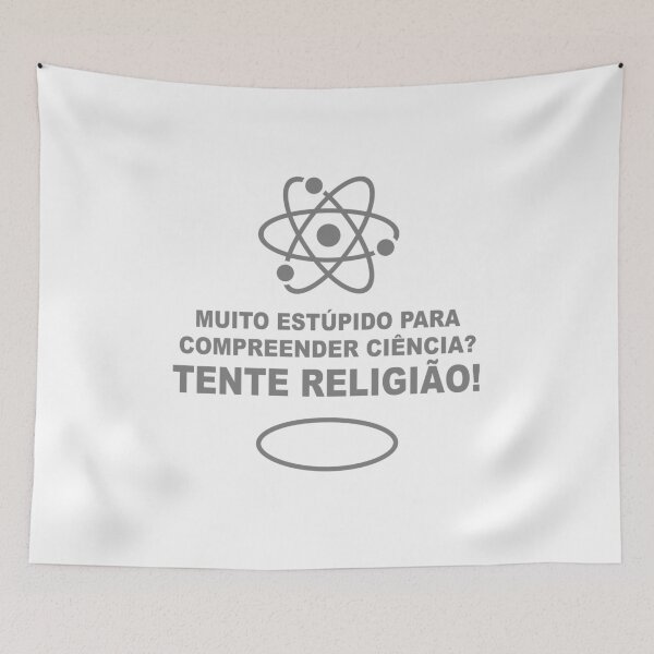 Item preview, Ciência Vs Religião - MONO BLK (TRANS) - PT - v1 designed and sold by Alcino Major.