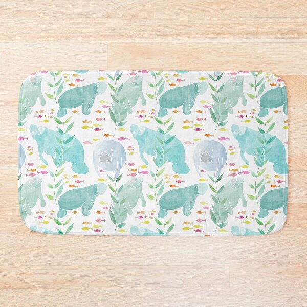 Lazy Manatees Bath Mat