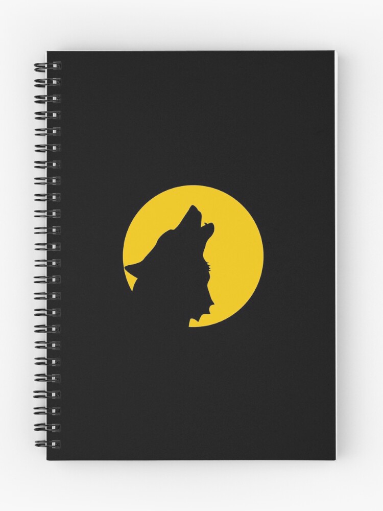 Thumbnail 1 of 3, Journal, Wolf Howling designed and sold by ZachTheDesigner.