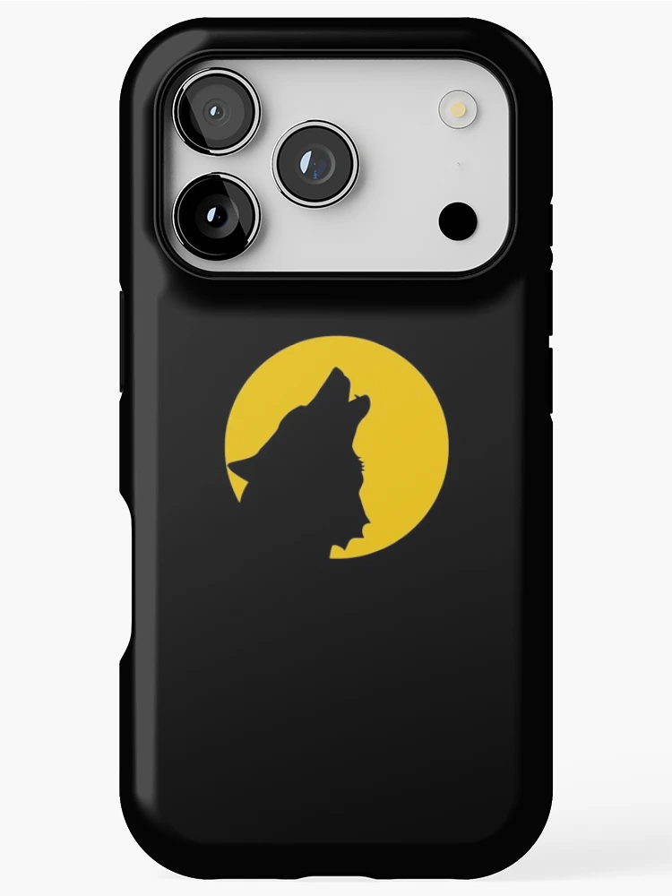 Thumbnail 1 of 4, iPhone Case, Wolf Howling designed and sold by ZachTheDesigner.