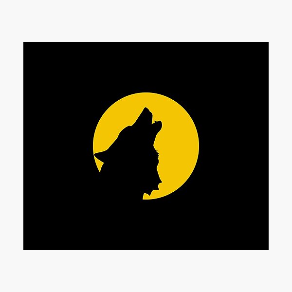 Item preview, Wolf Howling designed and sold by ZachTheDesigner.