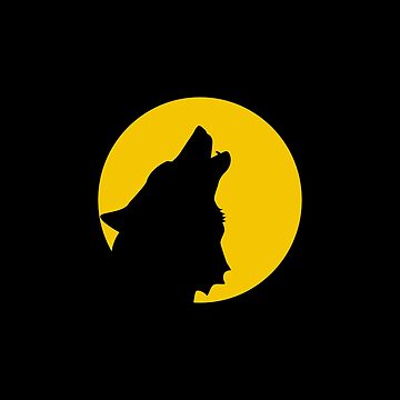 Artwork thumbnail, Wolf Howling by ZachTheDesigner