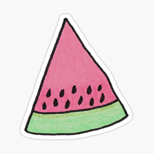 Watermelon Slice Sticker