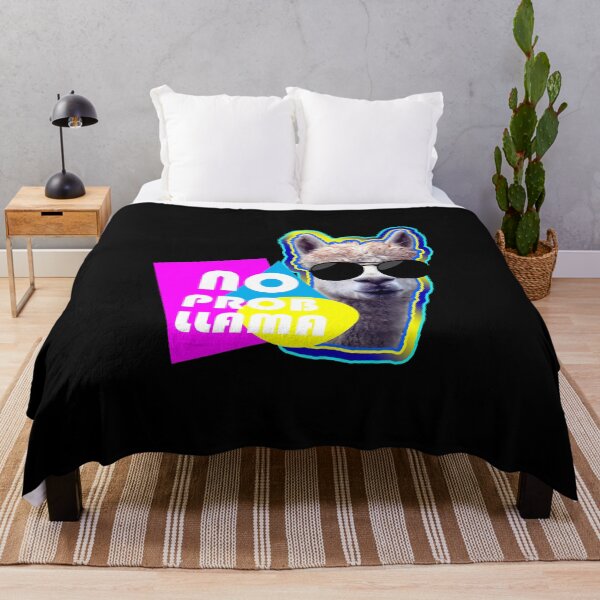 Item preview, No Prob Llama – Funny humor designed and sold by Troy Green.