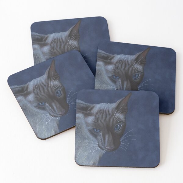 Item preview, Blue Siamese cat designed and sold by cathyscreations.