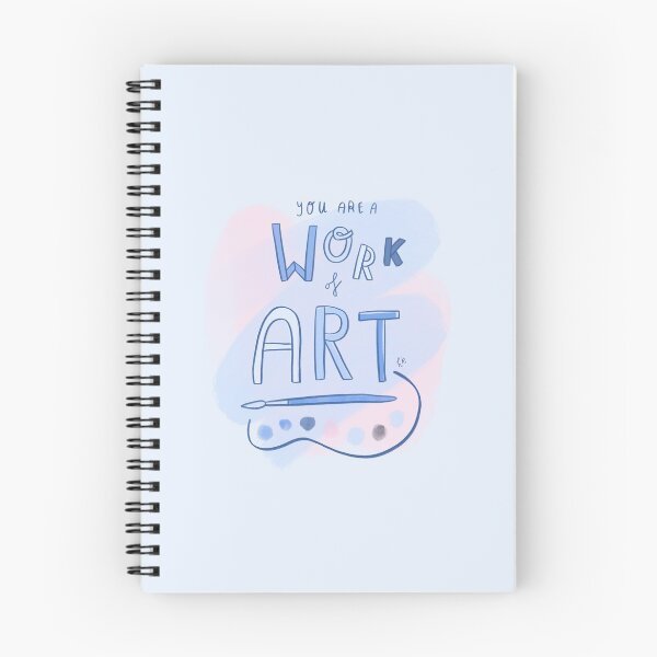 Item preview, You're a work of art designed and sold by Hannah Kallady Illustration.