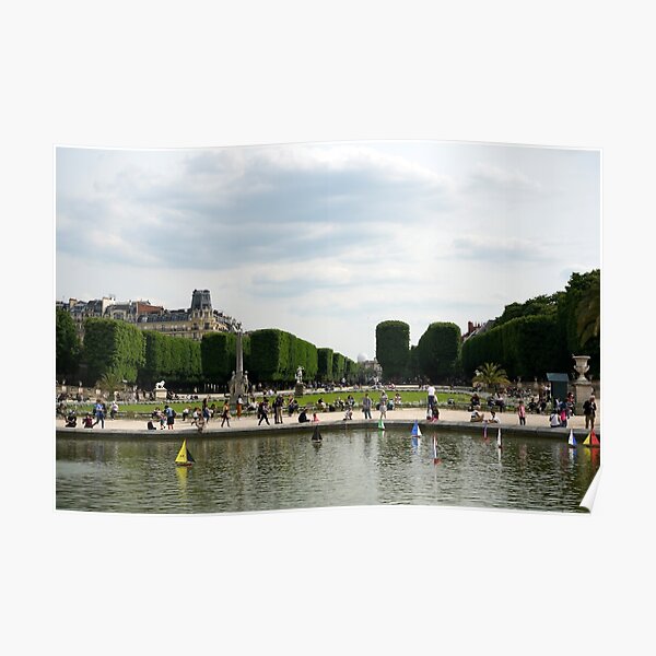 Luxembourg Gardens 14 Poster