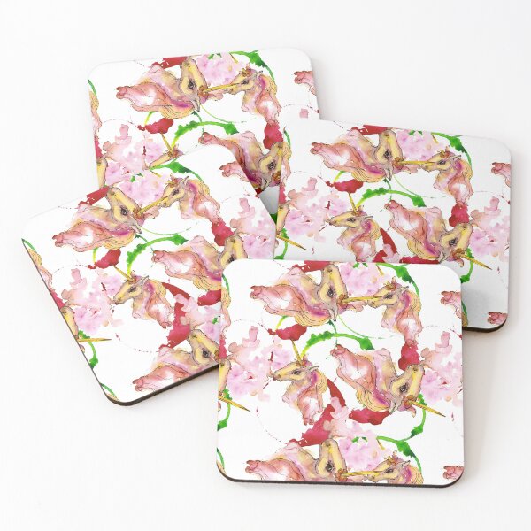 Item preview, Watercolor Unicorn designed and sold by Color Me F*@k!ng Happy.