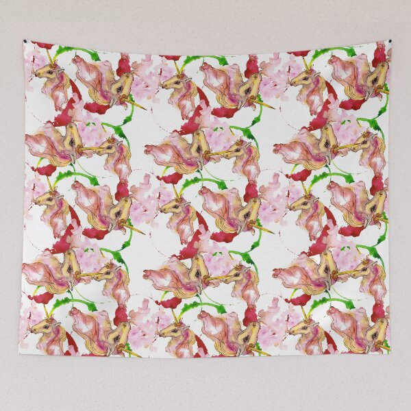 Item preview, Watercolor Unicorn designed and sold by Color Me F*@k!ng Happy.