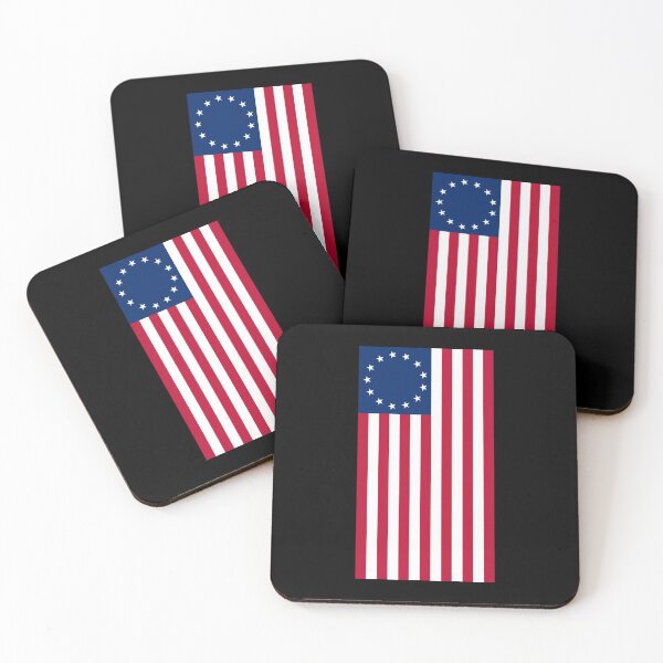 Item preview, Vertical Betsy Ross Flag print designed and sold by NoveltyMerch.