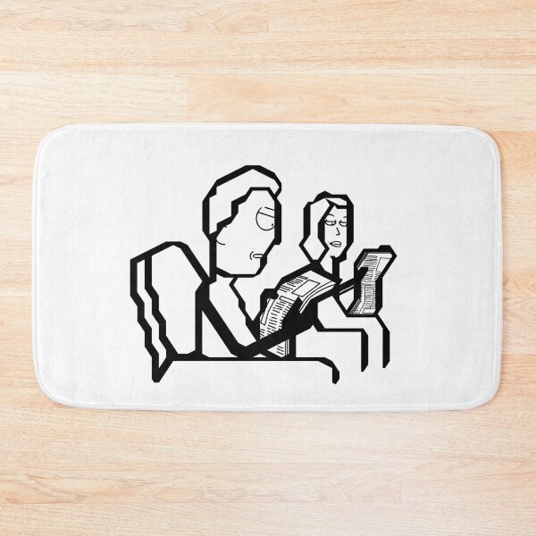 Item preview, Jerry and Beth reading a newspaper  designed and sold by Ziad Alhaddad.