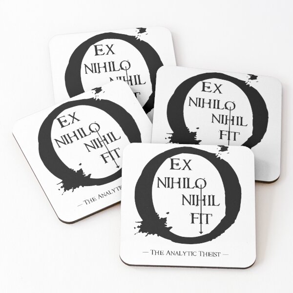 Item preview, Ex nihilo nihil fit (black) designed and sold by analytic-theist.