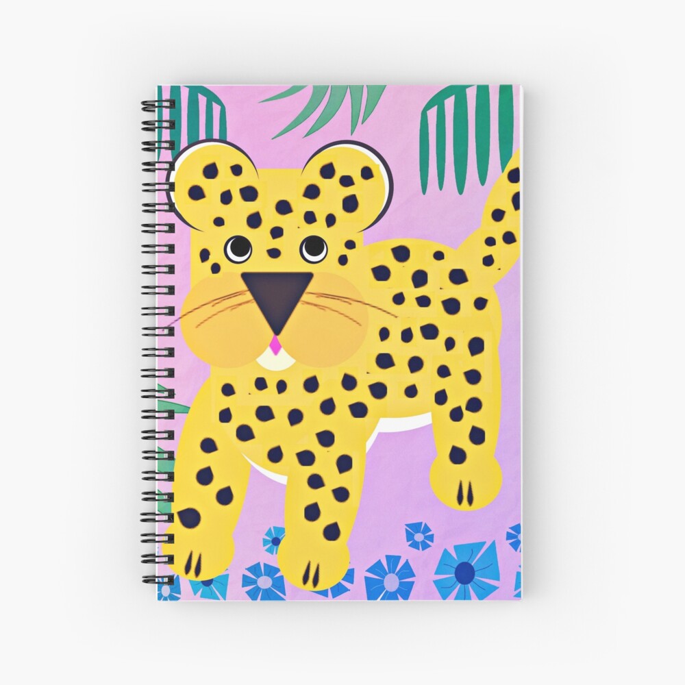 "Jungle Leopard" Spiral Notebook for Sale by bunhuggerdesign Redbubble