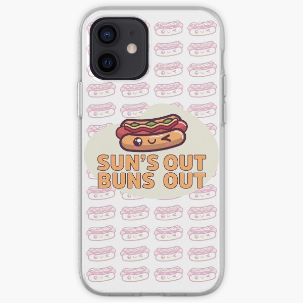 Sun's Out Buns Out: Hotdogs iPhone Soft Case