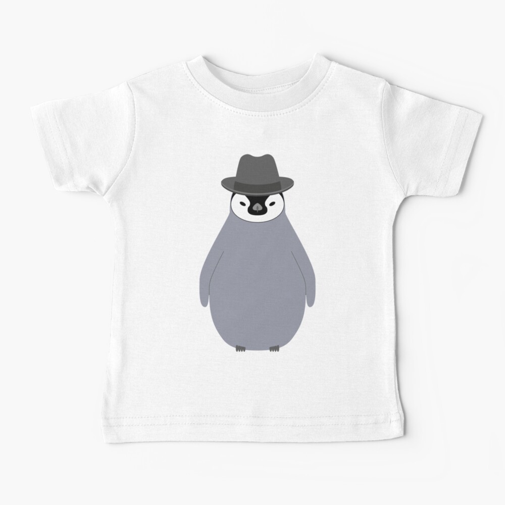 NDVH Baby Penguin Wearing a Homburg Baby T-Shirt
