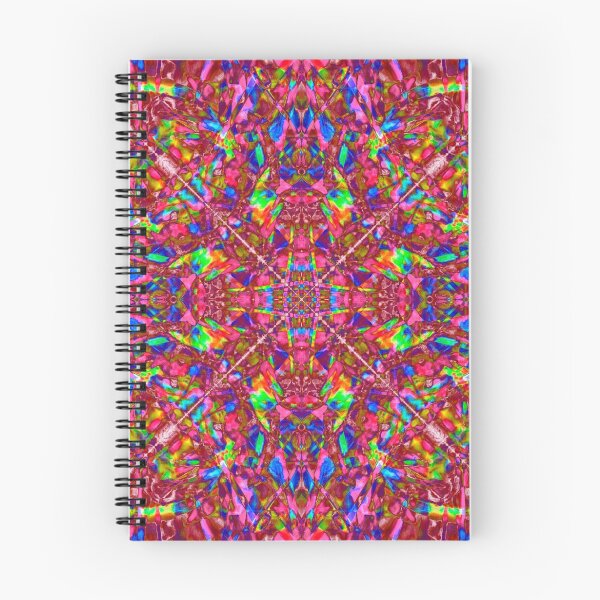 Item preview, Pink Fractal Art Hippy Pattern designed and sold by Pixie Copley LRPS.