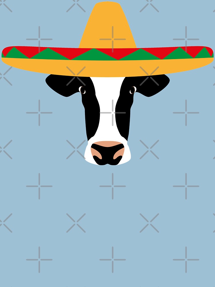 NDVH Cow Wearing a Sombrero by nikhorne