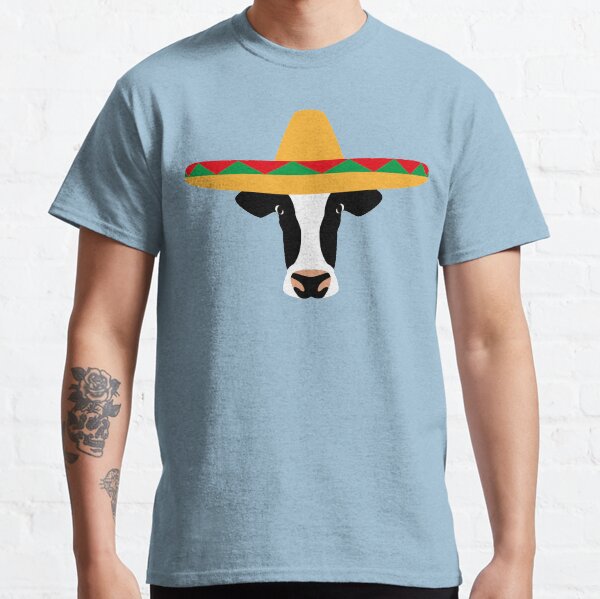 NDVH Cow Wearing a Sombrero Classic T-Shirt