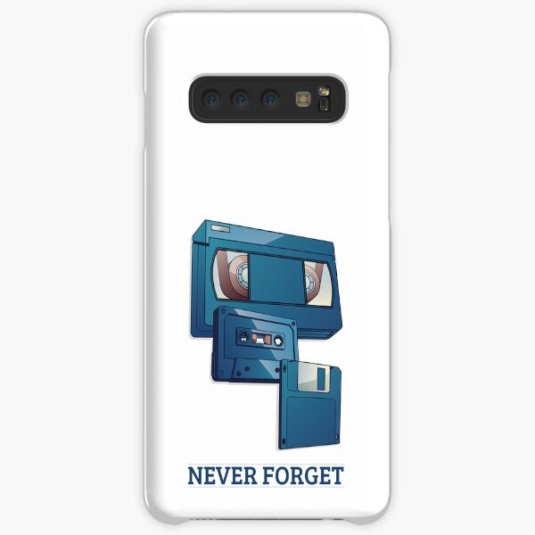Never Forget: VHS, Cassette Tape, and Floppy Disk Samsung Galaxy Snap Case