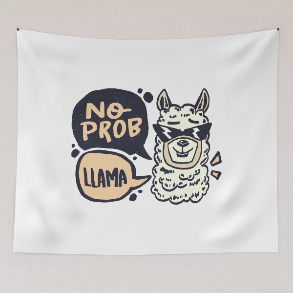 Item preview, T-Shirt Llama No Problem No Prob-Llama Men's Spreadshirt T-Shirt designed and sold by StreetNoise.