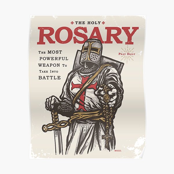 Pray the Rosary Poster