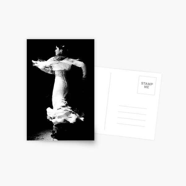 Flamenco Spin Postcard