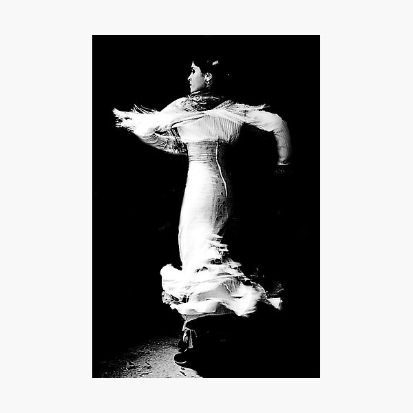 Flamenco Spin Photographic Print