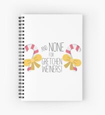 Cuaderno de espiral ¡Ninguno para Gretchen Wieners!